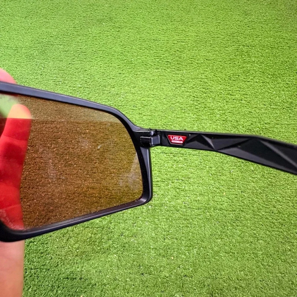 Oakley Sutro Matte Black Frame Prizm Lens Sport Shield Sunglasses OO9406-A137